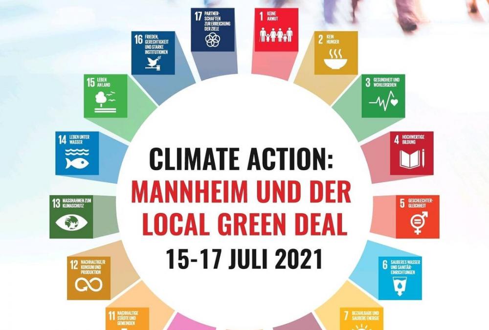 Plakat Urban Thinker Campus mit SDGs