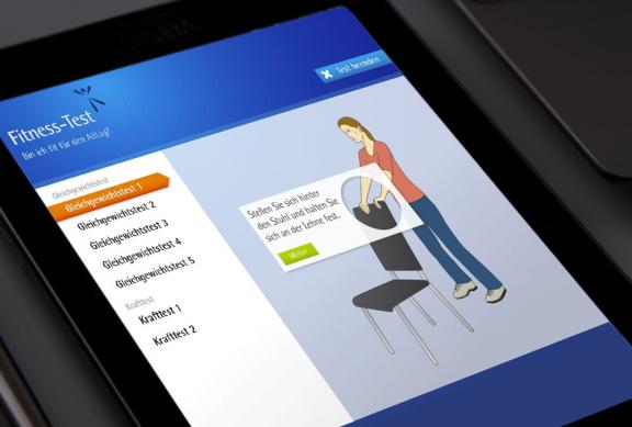 Die Webseite von Bewegung bei Demenz