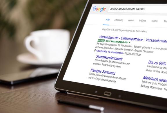 SEA-Maßnahmen wie AdWords tragen entscheidend zum Erfolg von versandapo.de bei